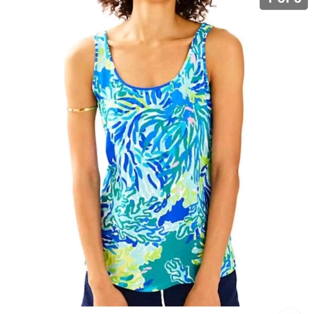 Lilly Pulitzer Kinsey tank XL NWT